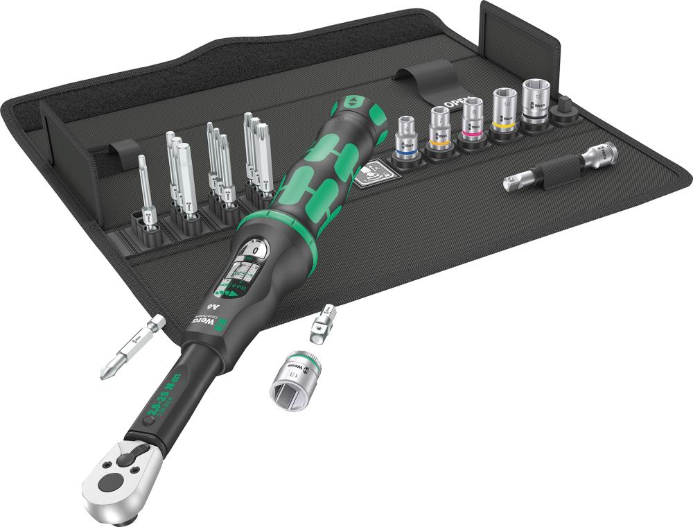 Wera Drehmomentschlüssel-Satz Click-Torque 18-teilig 2 5-25Nm 1/4"