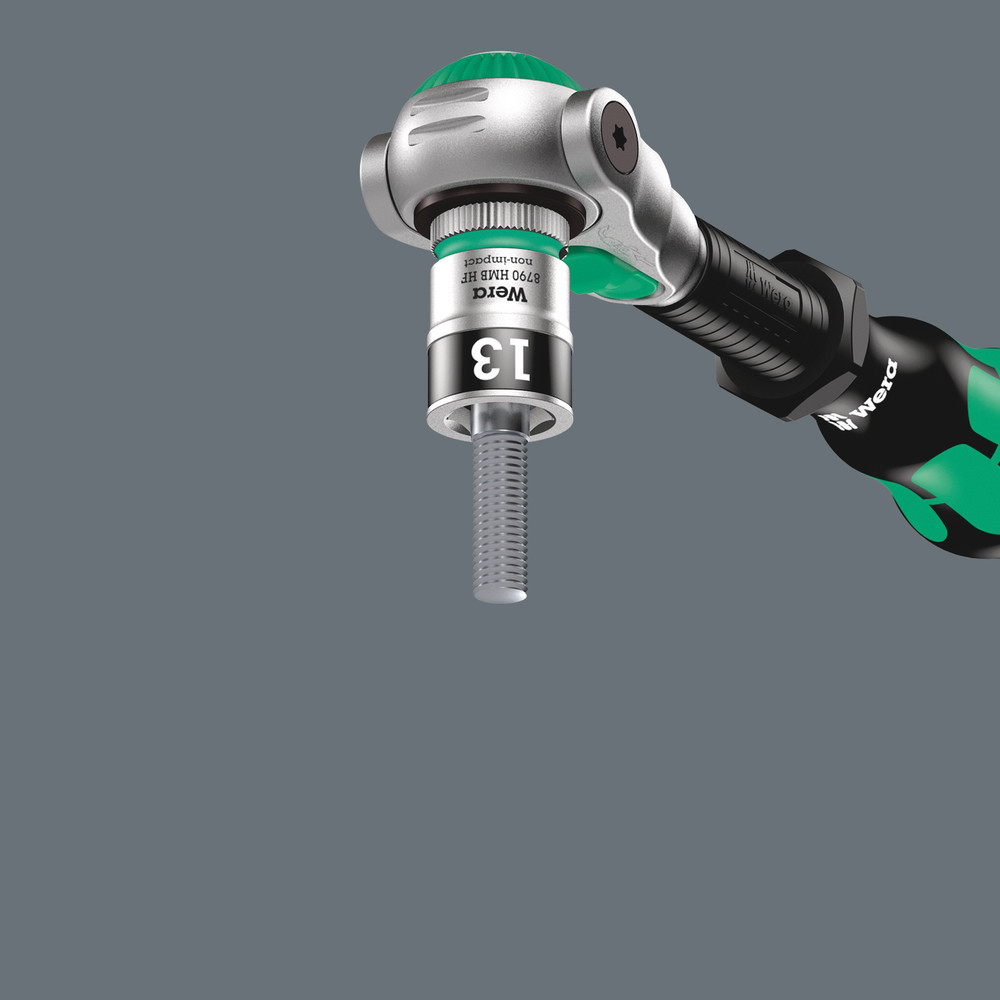 Wera 8100 SA All-in Zyklop Speed-Knarrensatz, mit Haltefunktion, 1/4"-Antrieb, metrisch, 42-Teilig