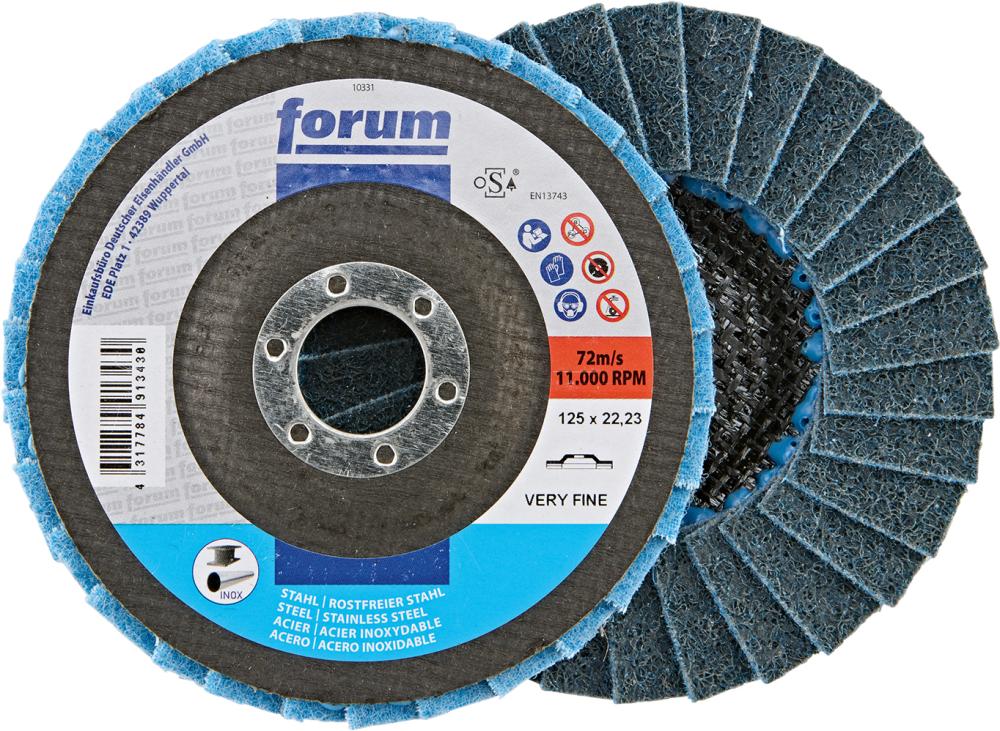 Forum Fächerschleifscheibe Vlies 125mm vfn