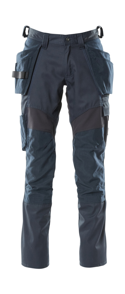 MASCOT ACCELERATE Hose mit Hängetaschen schwarzblau 45