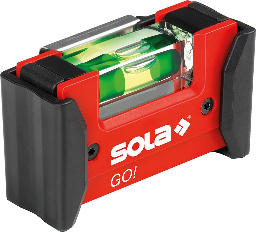 Sola Mini-Wasserwaage Go Clip 7,5cm
