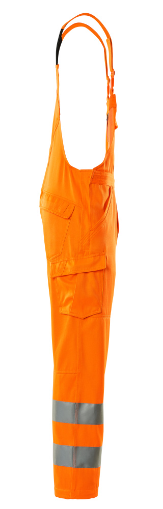 MASCOT SAFE LIGHT Latzhose hi-vis orange 50 kurz