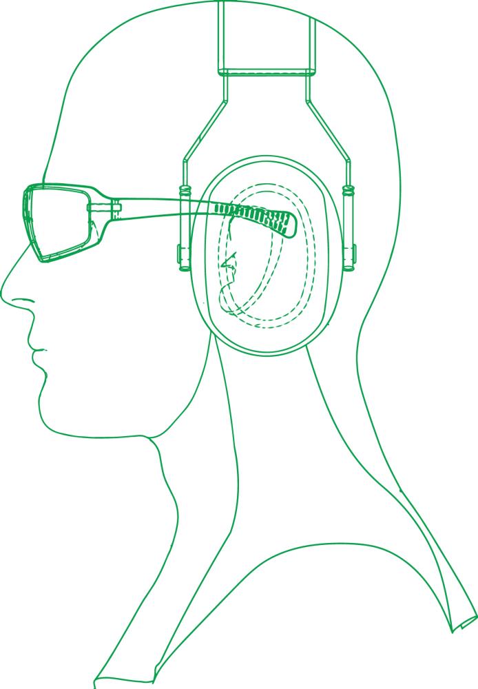Bollé Brille 553 UP-NEXXT antikratz, antibeschlag