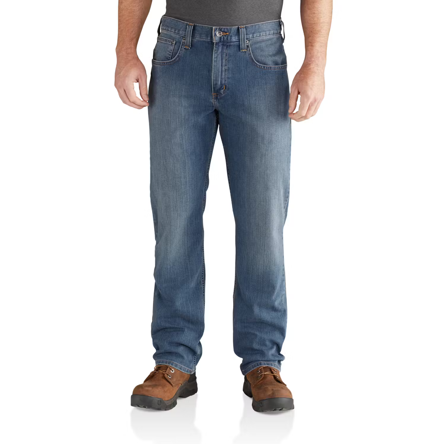 CARHARTT 2-Wege-Stretch-Jeanshose mir geradem Schnitt COLDWATER, W32/L32