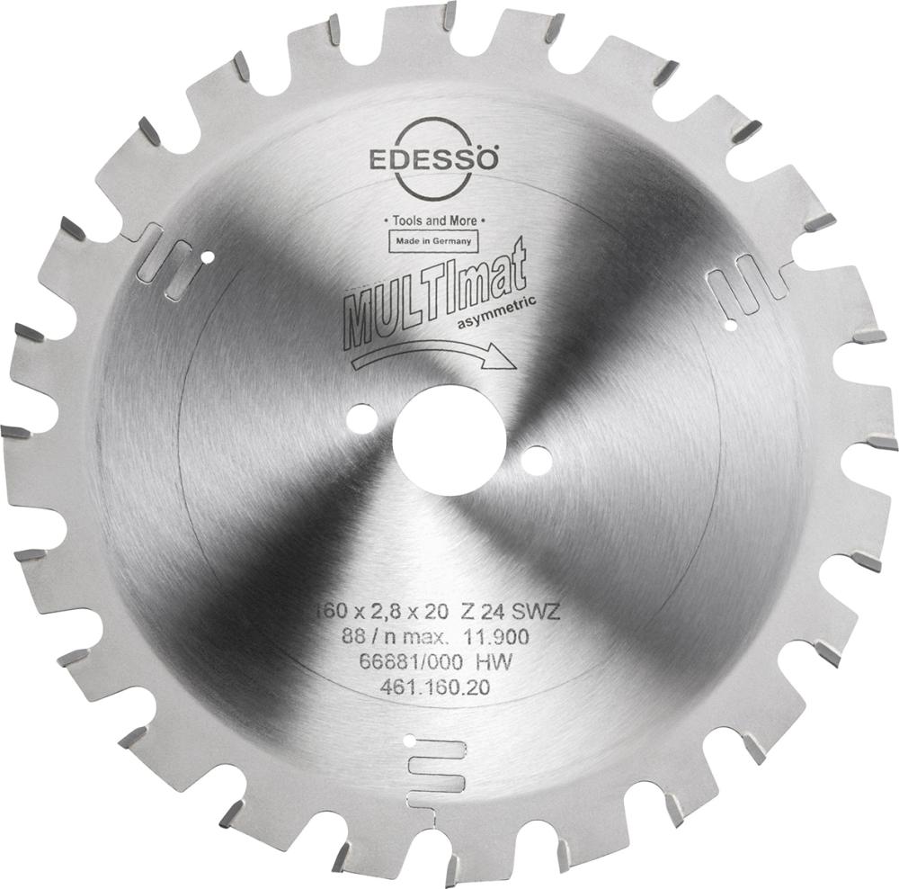 Edessö HW Kreissägeblatt Präzision 160x2,8x20mm Z24 SWZ
