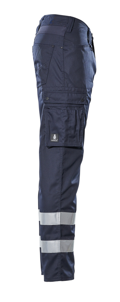 MASCOT Marseille FRONTLINE Hose mit Schenkeltaschen schwarzblau 60 lang