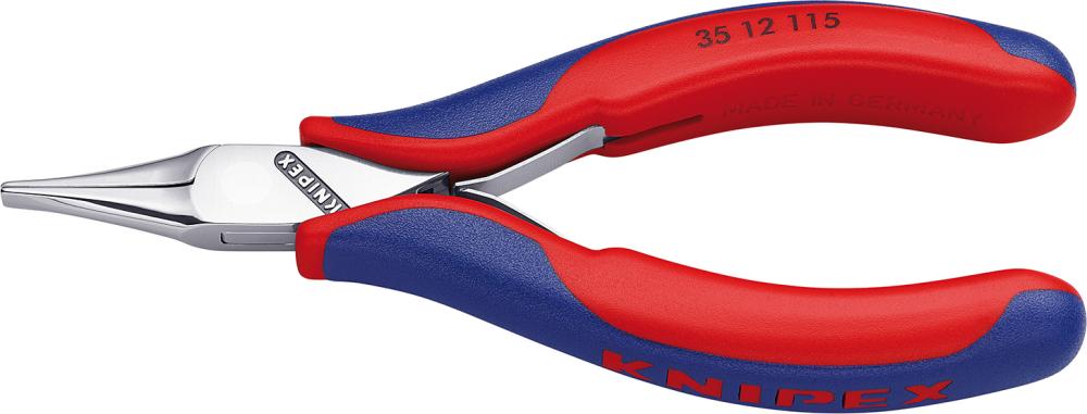 Knipex Greifzange Elektronik Backen flachbreit 115mm