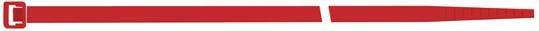 SapiSelco Kabelbinder Nylon rot 280x4,5mm 100 Stück