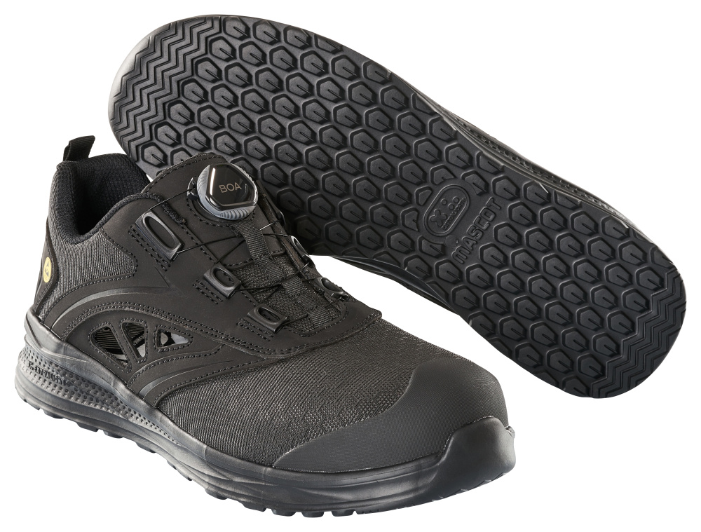 MASCOT FOOTWEAR CARBON Sicherheitssandale schwarz/schwarz 39
