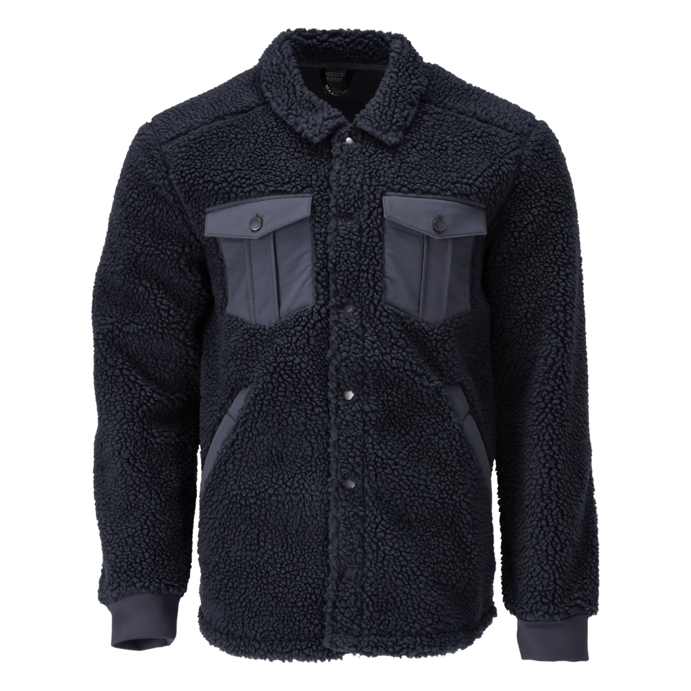 MASCOT CUSTOMIZED Faserpelz Hemd schwarzblau M