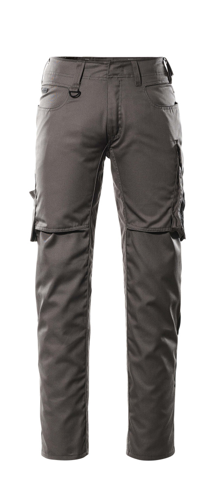 MASCOT Oldenburg UNIQUE Hose mit Schenkeltaschen anthrazit/schwarz 62 lang