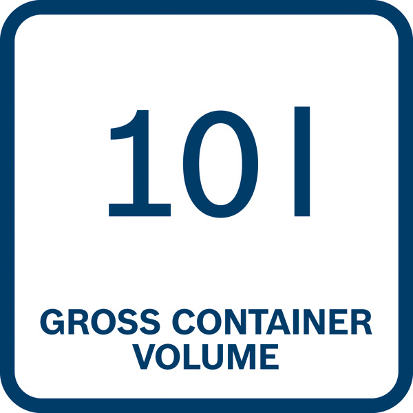 Bosch Akku-Staubsauger GAS 18V-10 L, mit Elektrowerkzeugadapter