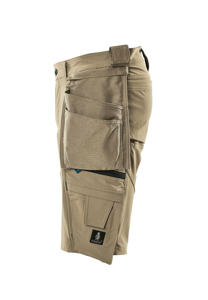 MASCOT ADVANCED Shorts mit Hängetaschen hellkhaki 43