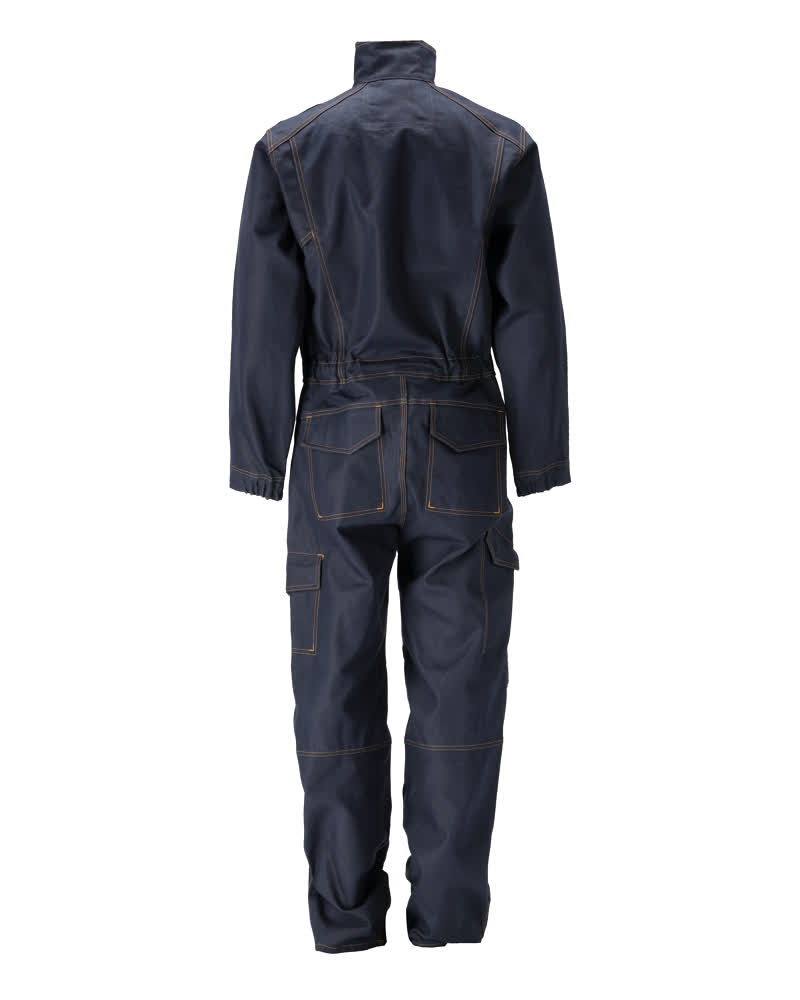 MASCOT Baar MULTISAFE Overall mit Knietaschen schwarzblau 48