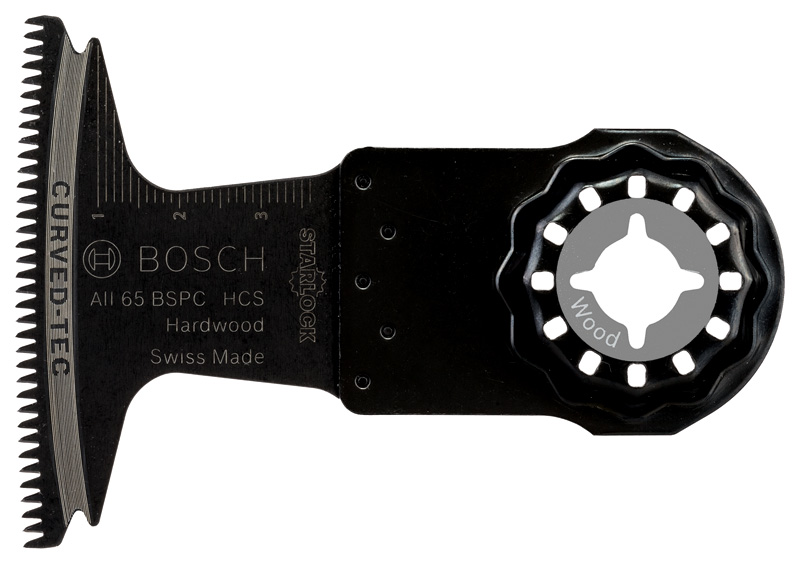 Bosch HCS Tauchsägeblatt AII 65 BSPC Hard Wood, 40 x 65 mm, 1er-Pack