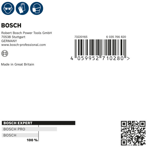 Bosch EXPERT W480 Web 1/4 Handschleifblatt-Set, 115x140 mm, G120/G180/G24/G320, 6-tlg.