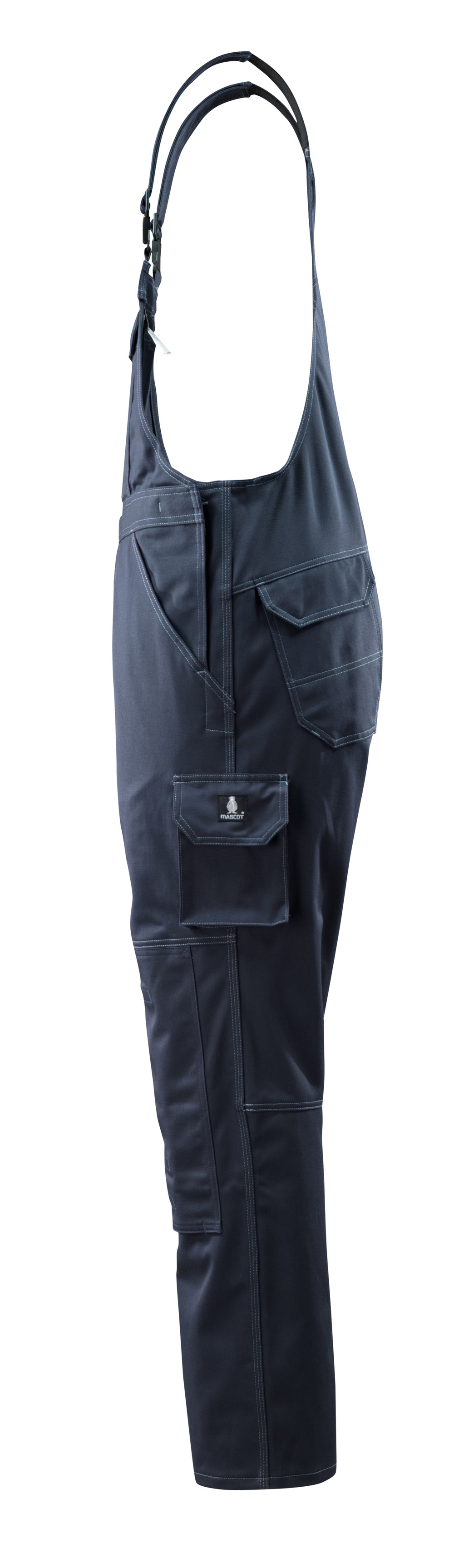 MASCOT Lowell INDUSTRY Latzhose mit Knietaschen schwarzblau 60 lang