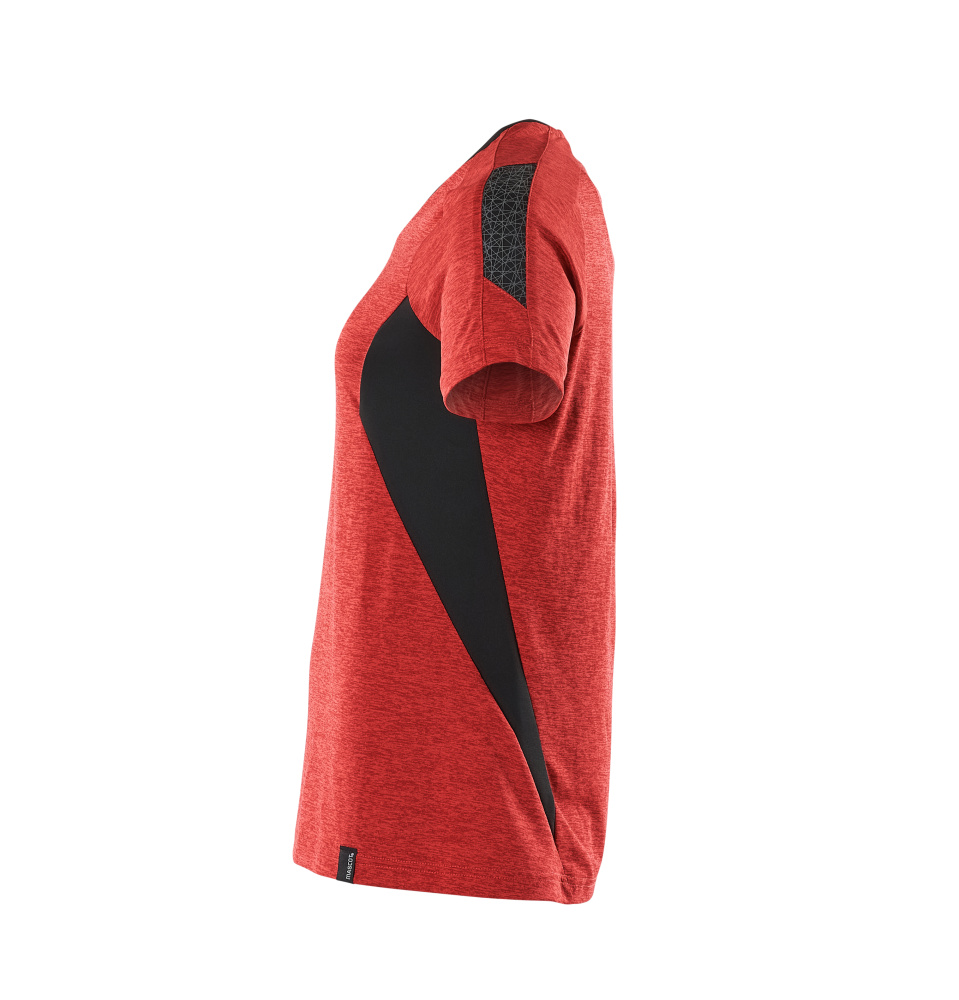 MASCOT ACCELERATE T-Shirt verkehrsrot meliert/schwarz XS