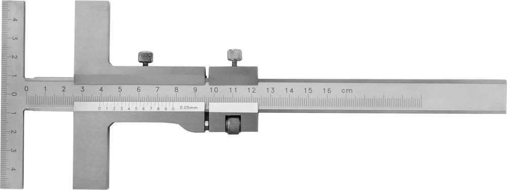Fortis Anreiß-Messschieber mit Feineinstellung 250mm