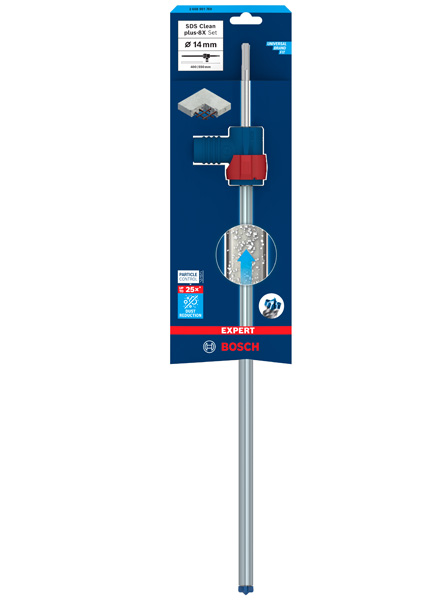 Bosch EXPERT SDS Clean plus-8X Hammerbohrer-Set 14 x 400 x 550