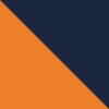 Schwarzblau/Hi-vis Orange