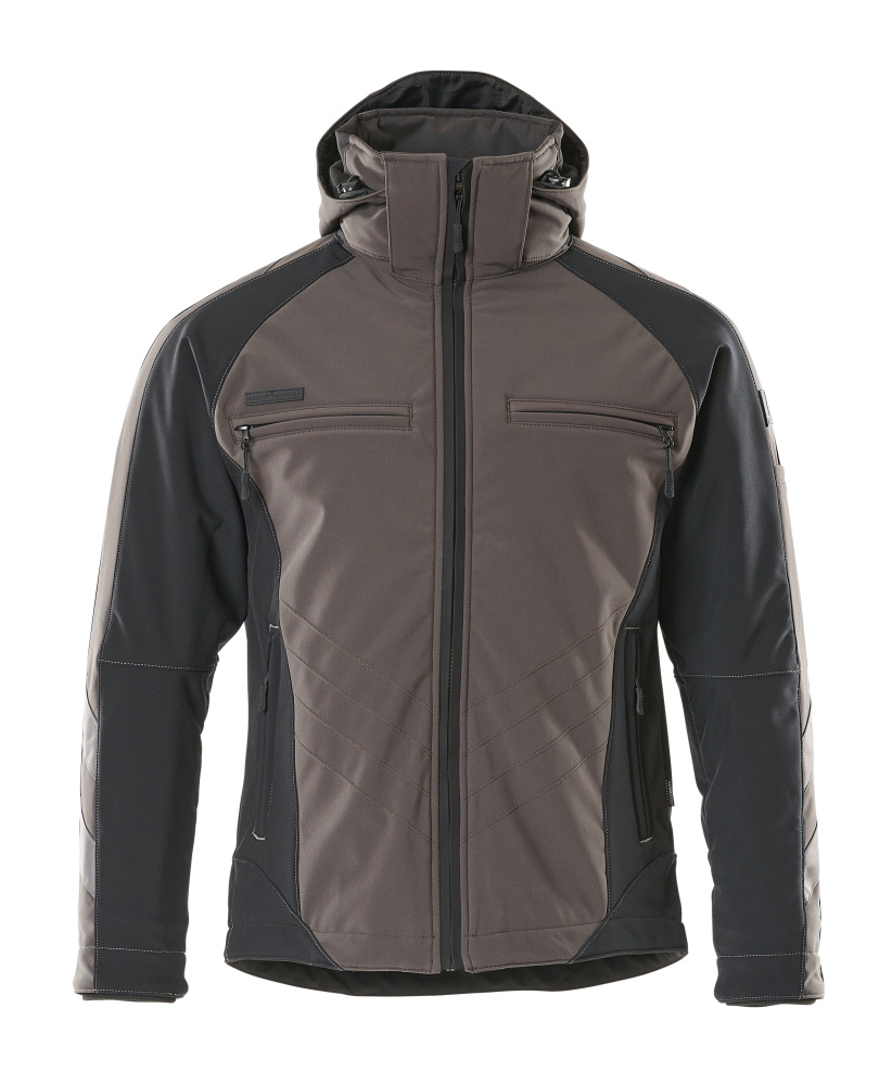 MASCOT Darmstadt UNIQUE Winterjacke dunkelanthrazit/schwarz L