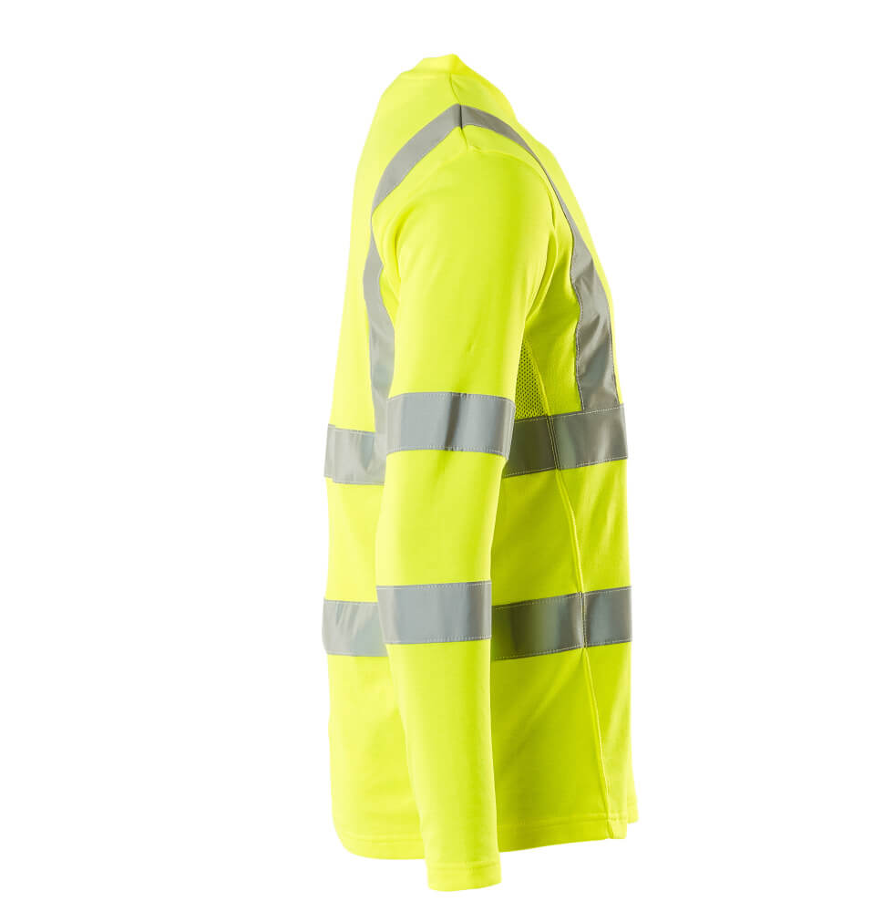 MASCOT SAFE CLASSIC T-Shirt, Langarm hi-vis gelb L