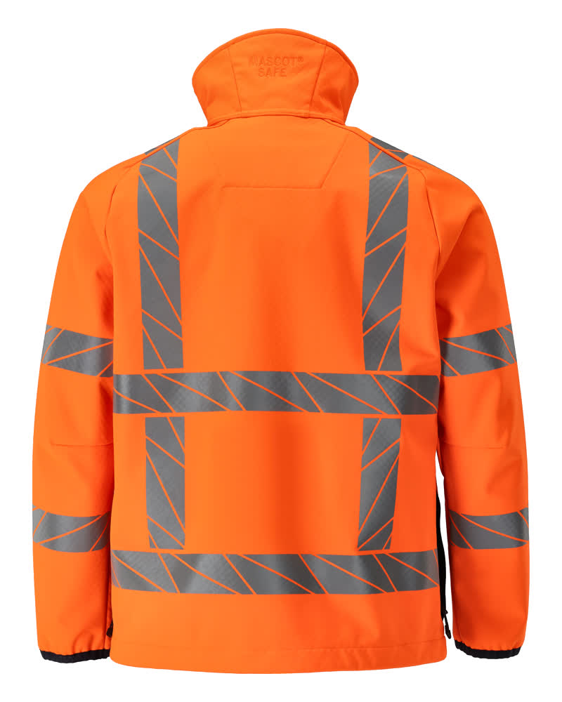 MASCOT ACCELERATE SAFE Softshell Jacke hi-vis orange XS