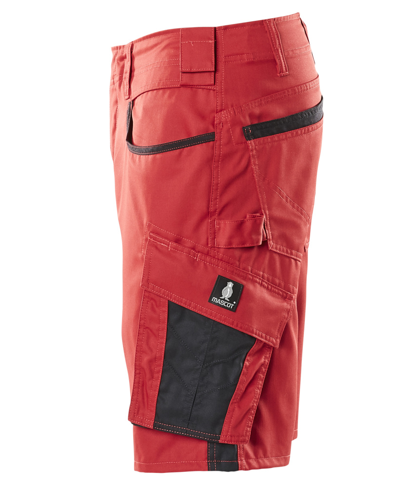 MASCOT UNIQUE Shorts rot/schwarz 46