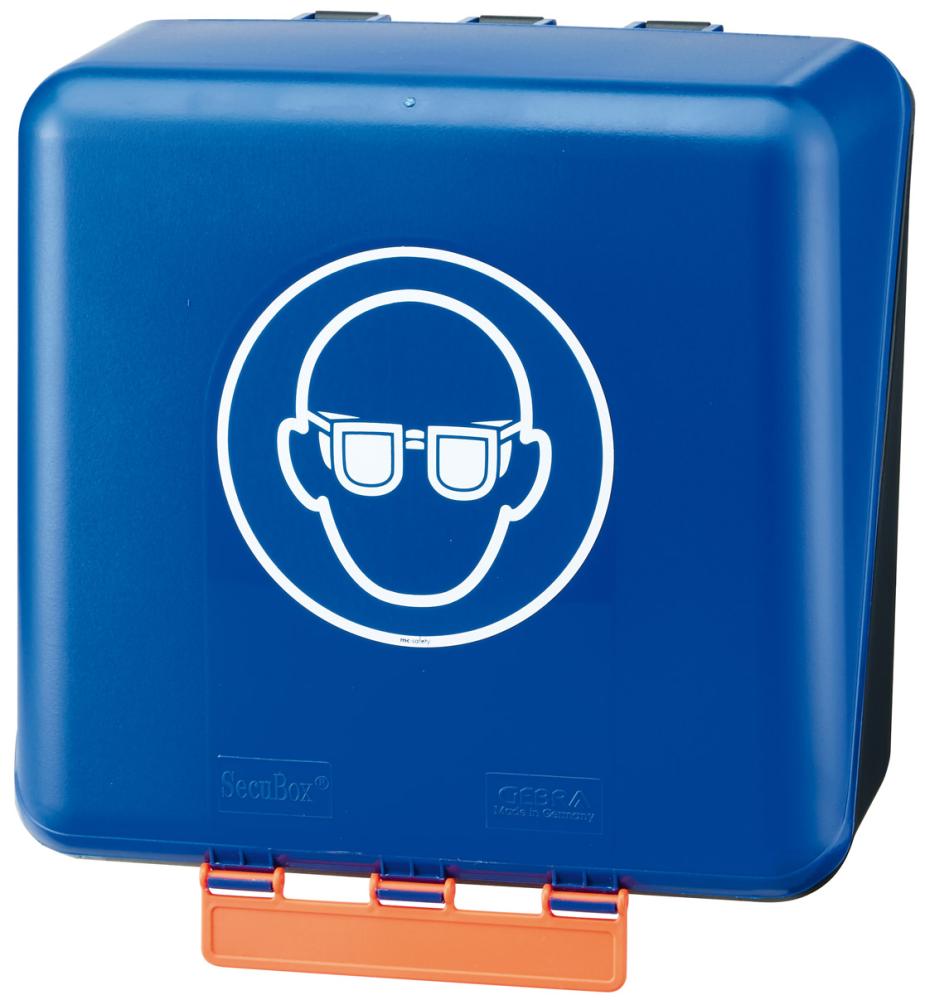 Aufbewahrungsbox SECU Midi Standard für Augenschutz blau